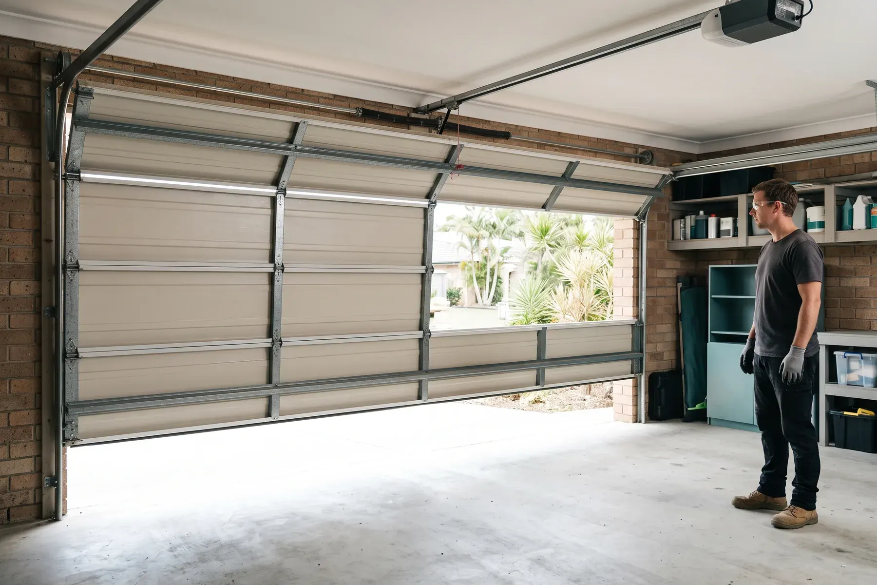 Illustrative urgent garage door repairs assessment