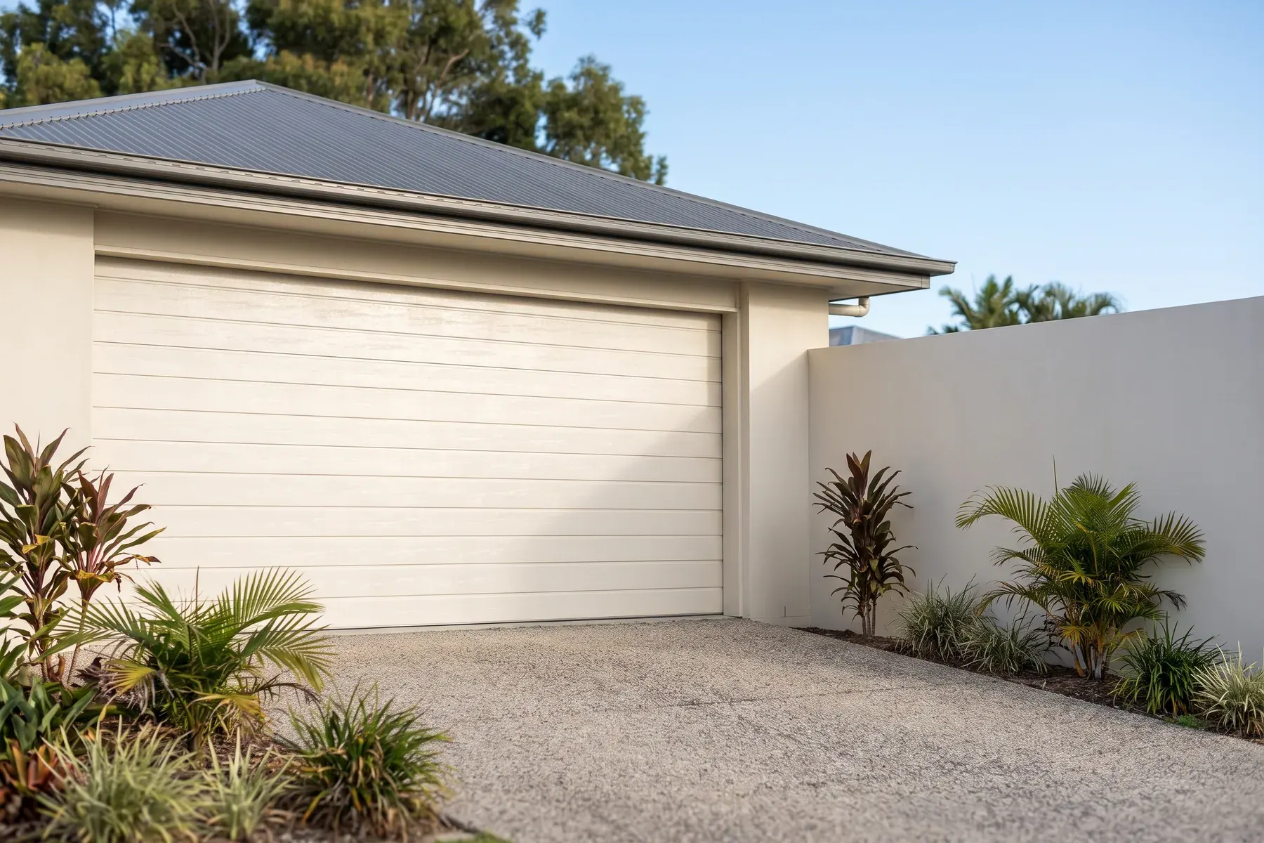 Residential garage setting representative of Burleigh Heads enquiries
