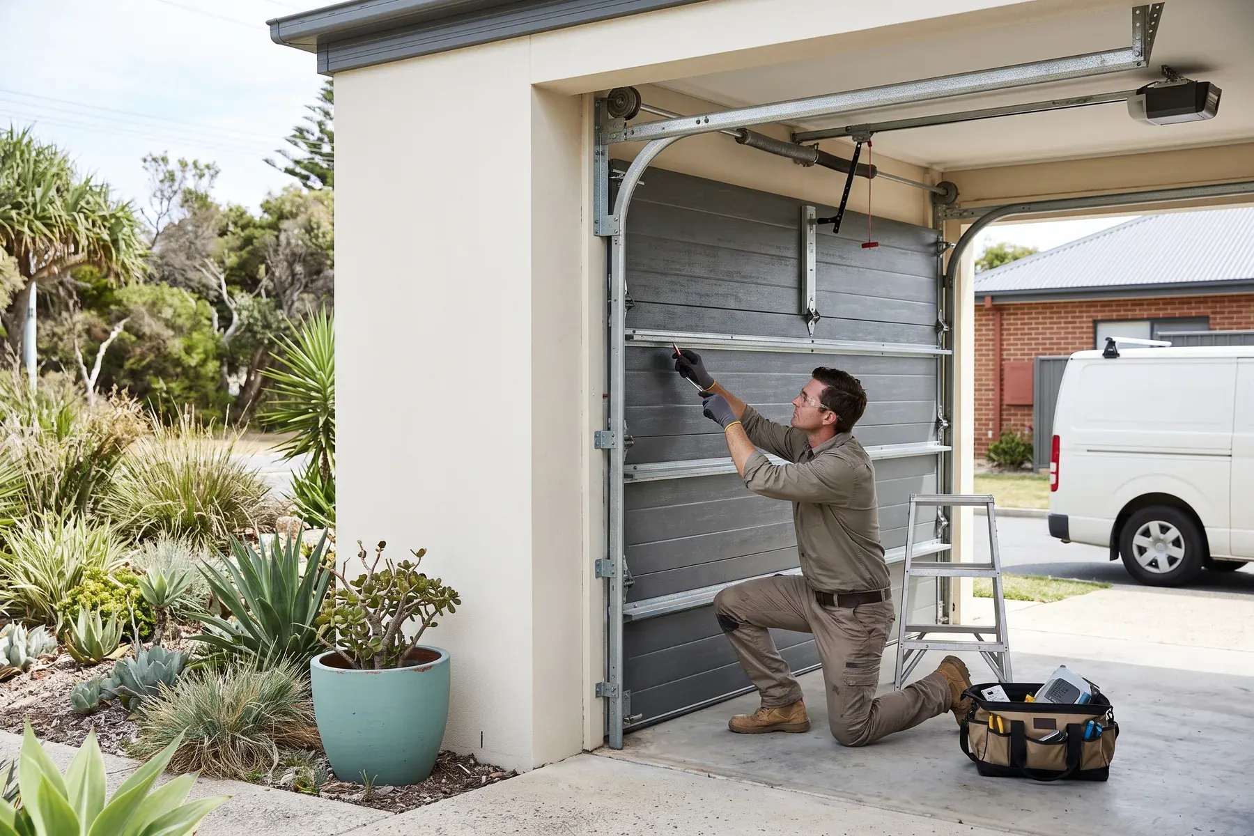 Representative Gold Coast residential garage setting