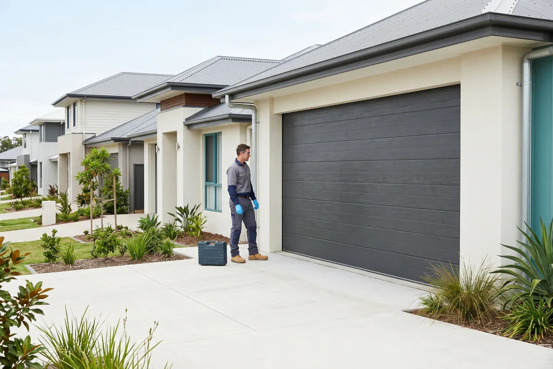 Representative Gold Coast residential garage setting